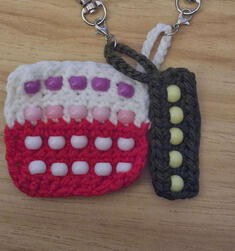 Set of Fidget Keyrings